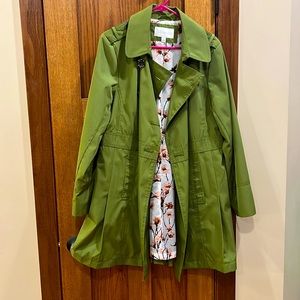 Relativity Trench style coat. Size L